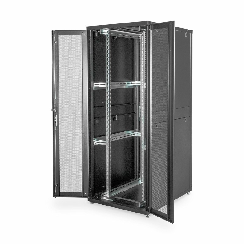 Digitus kabinet 42U 2050 800x1000 črn sestavljen perf. vrata DN-19 SRV-42U-8-B