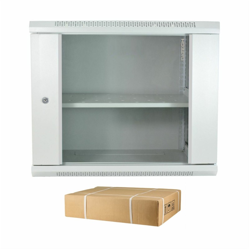 DATECH zidni kabinet 18U 901 600x600 siv + polica DP.6618.9000
