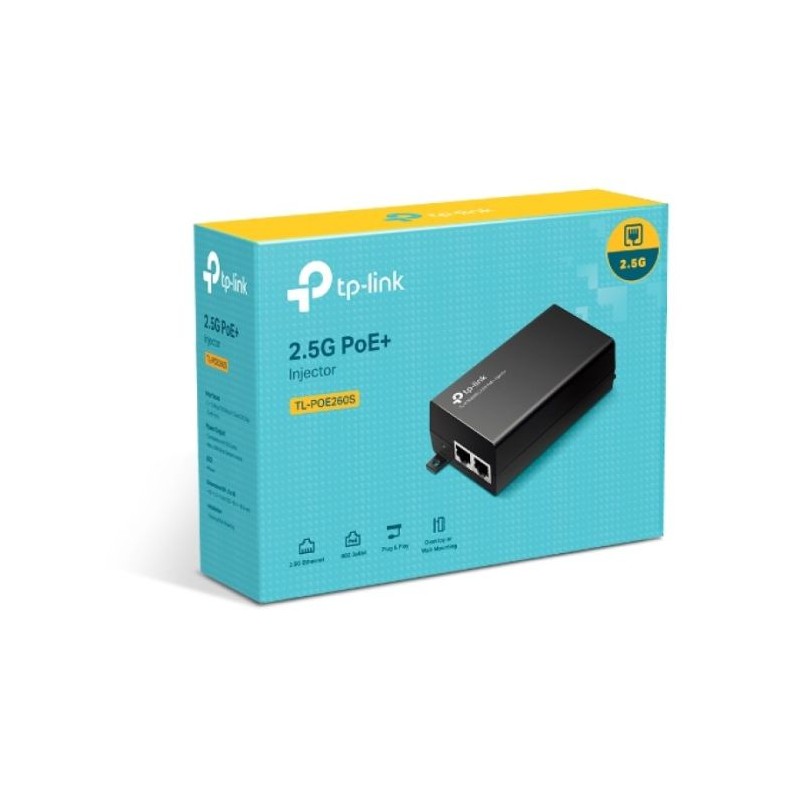 TP-LINK TL-POE260S 2.5G PoE+ Injector