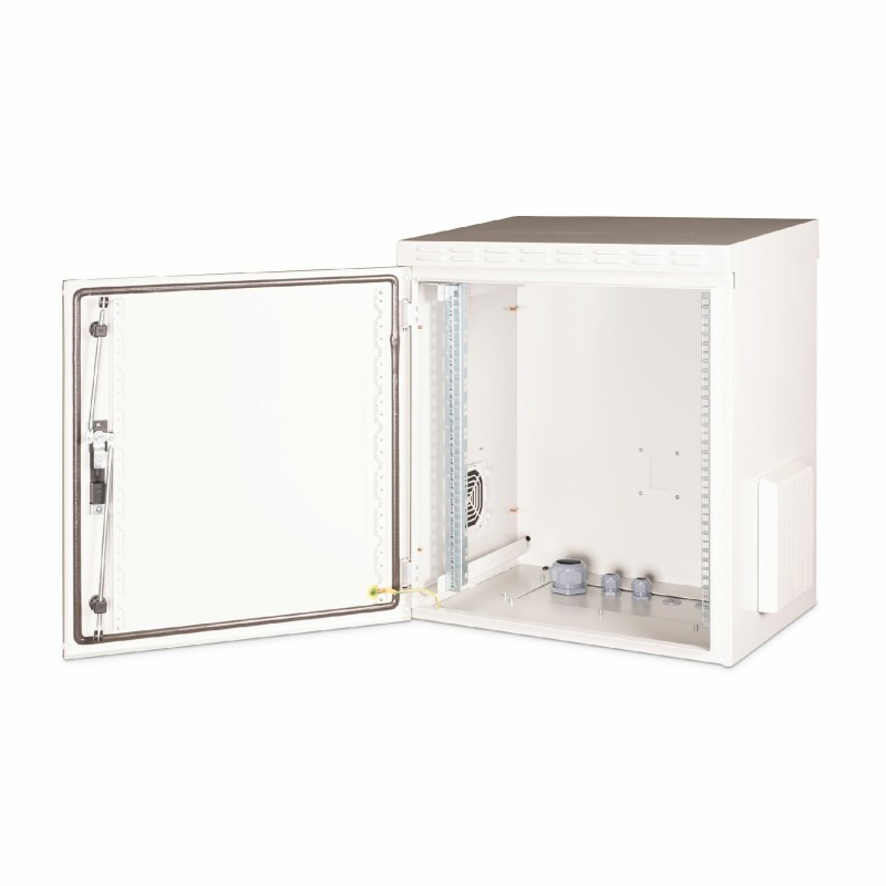 Zidni kabinet Digitus 12U 713 600x450, siv, sestavljen, zunanji