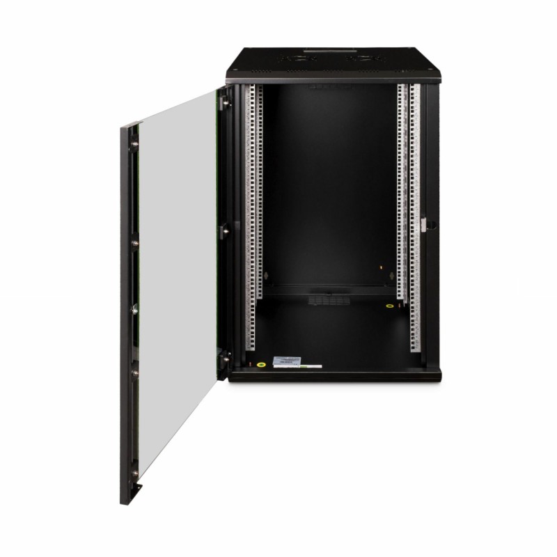 Zidni kabinet Digitus 20U 998 600x450, črn, sestavljen