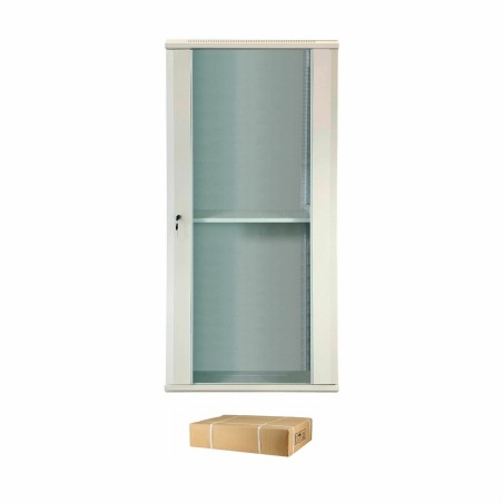 Zidni kabinet DATECH 27U 1388 600x600, siv + polica