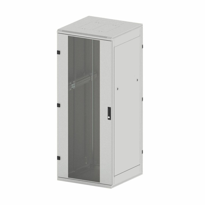 Samostoječi kabinet Triton 45U 2105 600x600, siv, sestavljen