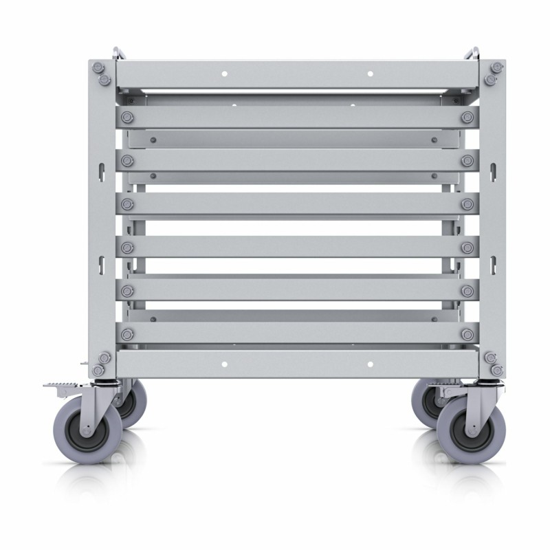 Samostoječi kabinet Ubiquiti 6U 519x460x351 mini rack s kolesi, siv, 9440403