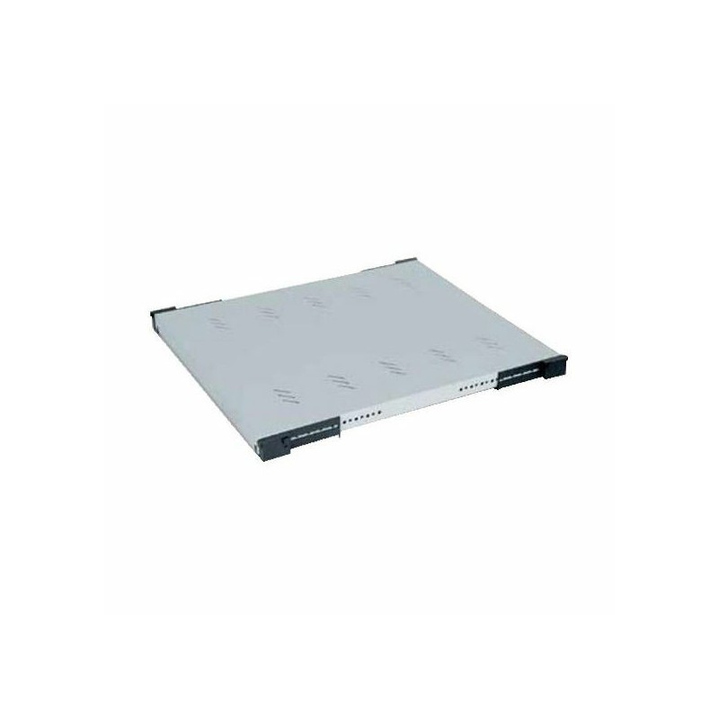 Triton polica rack 1U 650mm - 80kg siva
