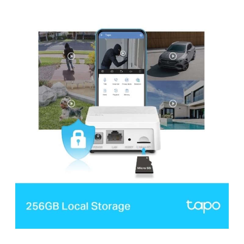 TP-LINK TAPO H200 Smart Hub z zvoncem microSD brezžična dostopna točka