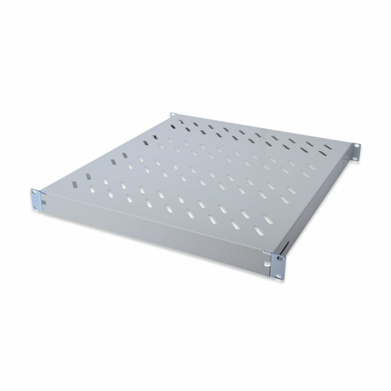 Polica Digitus rack 1U 500-700mm, siva, DN-97646