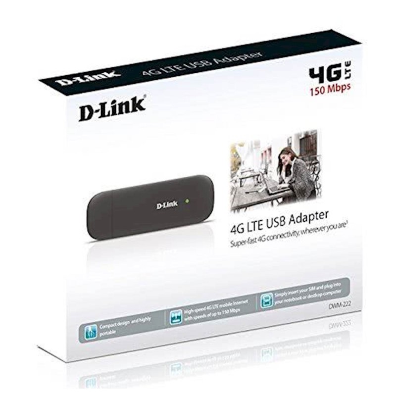 Brezžični 4G/LTE USB vmesnik D-Link DWM-222