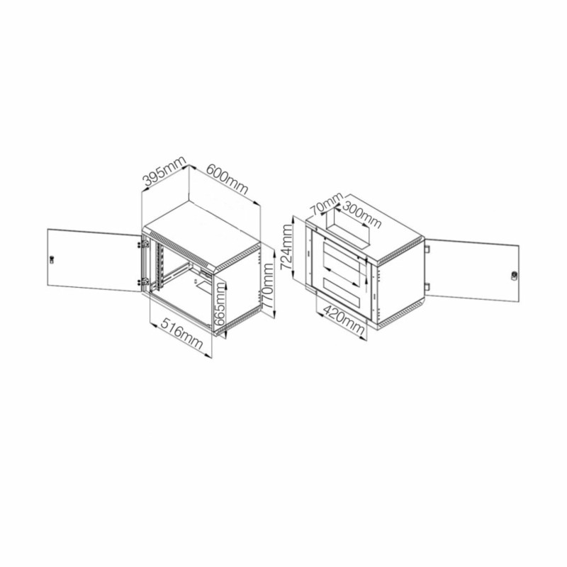 Kabinet 15U 770 600x400 Triton