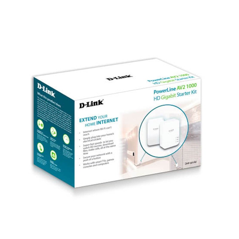 Powerline kit D-LINK DHP-601AV, AV2 1000