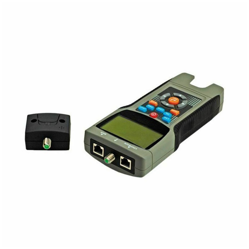 Tester mrežni RJ11, RJ12, RJ45 Value Digitalni Cat5e, Cat6, Cat6a, Coax