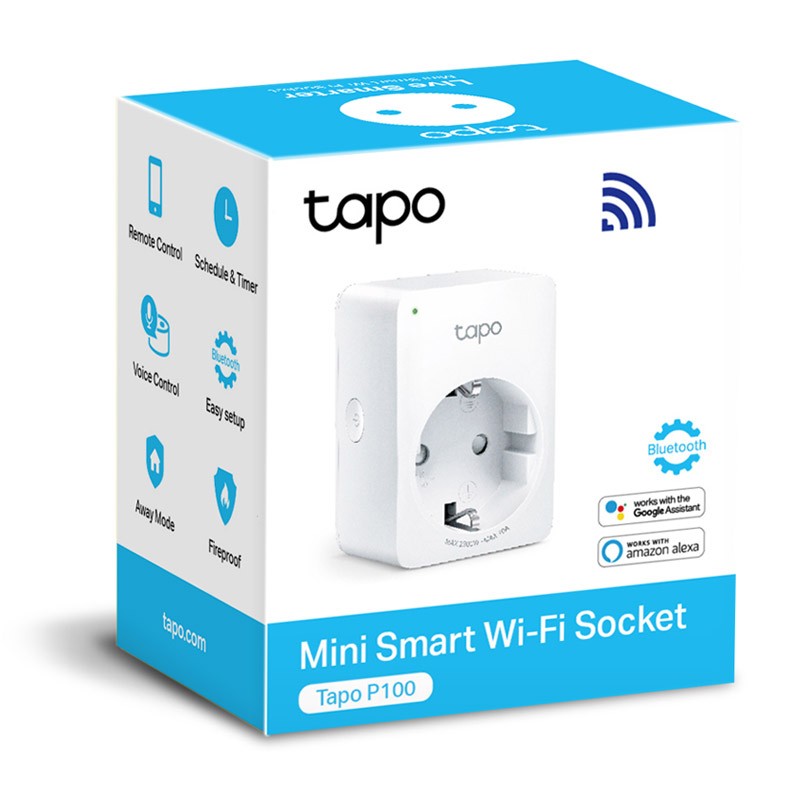 Pametna vtičnica TP-Link Tapo P100 Mini Smart, Wi-Fi