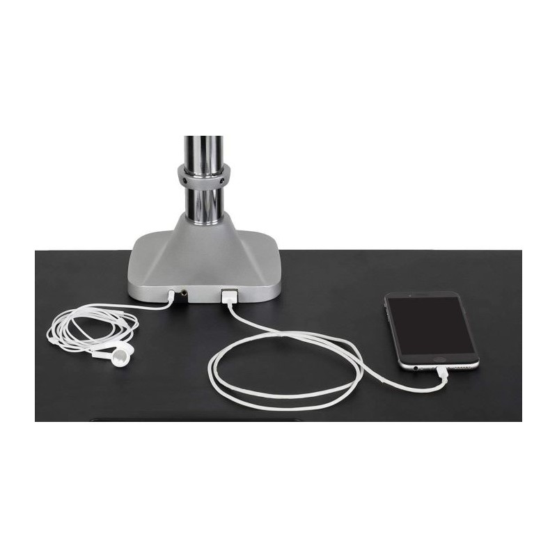 IcyBox trojni namizni nosilec za monitorja do 32, IB-MS505-TI