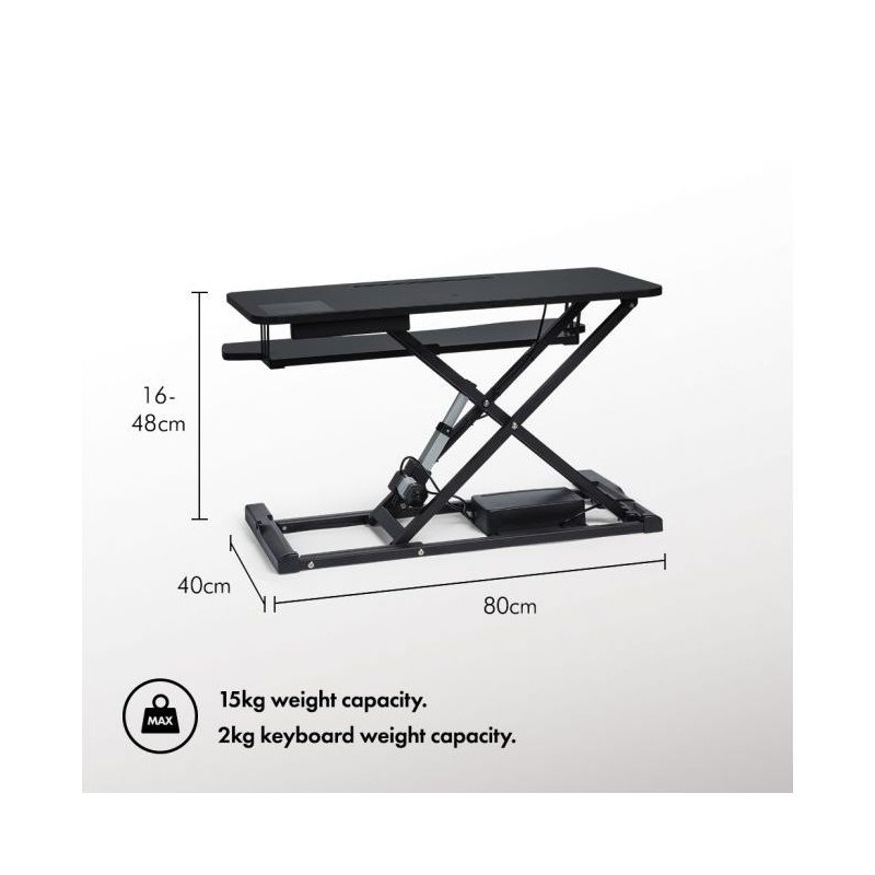 VonHaus električna Sit/Stand delovna platforma