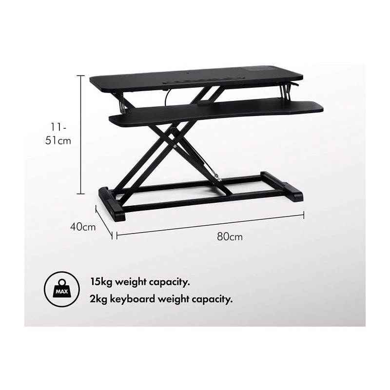 Delovna platforma VonHaus Sit/Stand