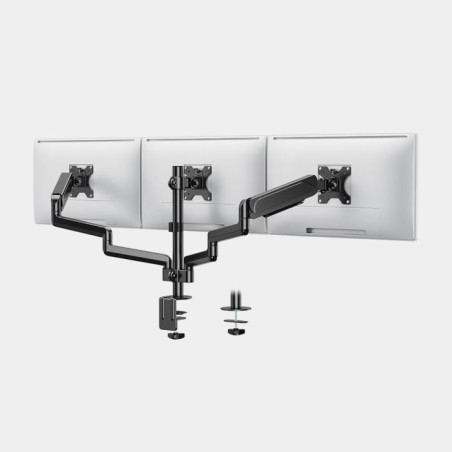 VonHaus trojni namizni nosilec do diagonale 32, 2 x USB 3.0, plinska vzmet, 30
