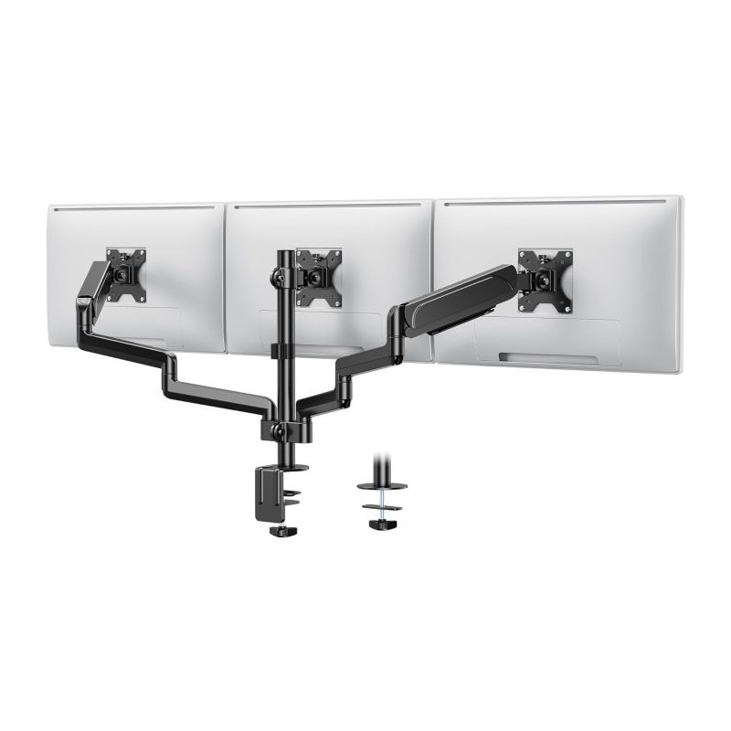 VonHaus trojni namizni nosilec do diagonale 32, 2 x USB 3.0, plinska vzmet, 30