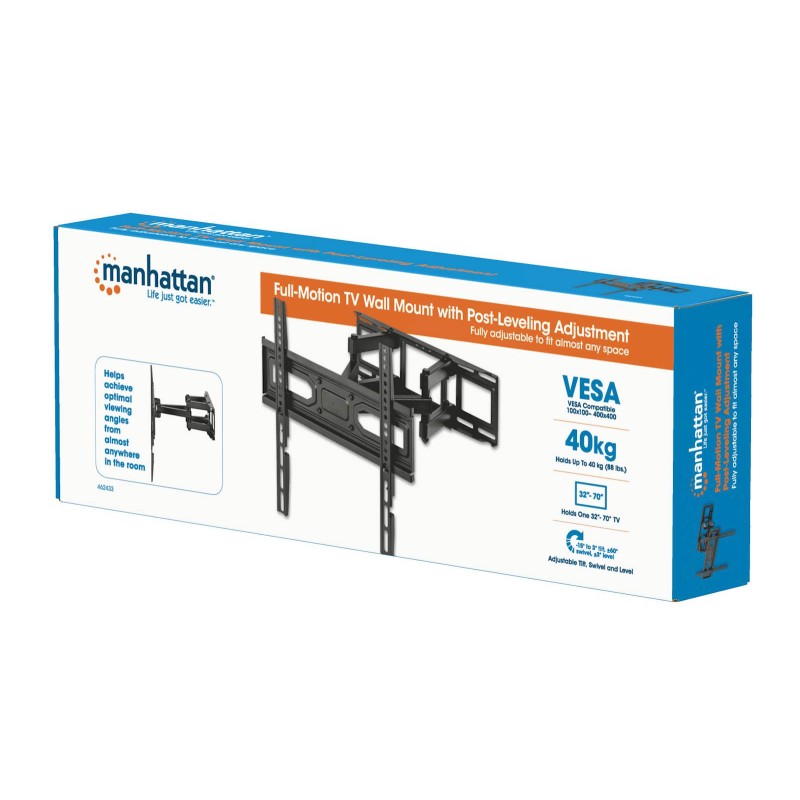 Stenski TV nosilec roka 32-70 MANHATTAN, 40kg