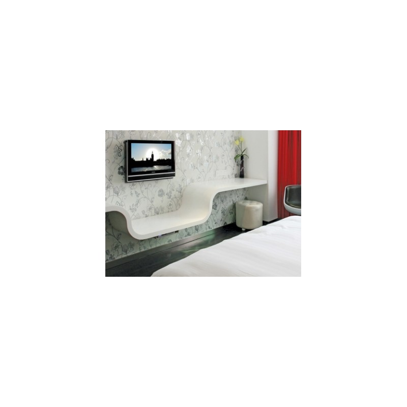 Ultra tanek stenski nosilec B -Tech BT7510 za majhne zaslone (do 28")