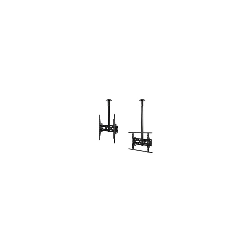 Univerzalni stropni nosilec z nagibom za ravne zaslone B-Tech BT8424-100B