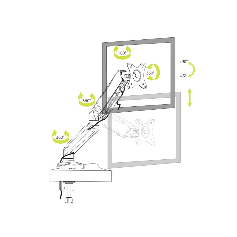 Namizni nosilec PORT za monitorje do 32"