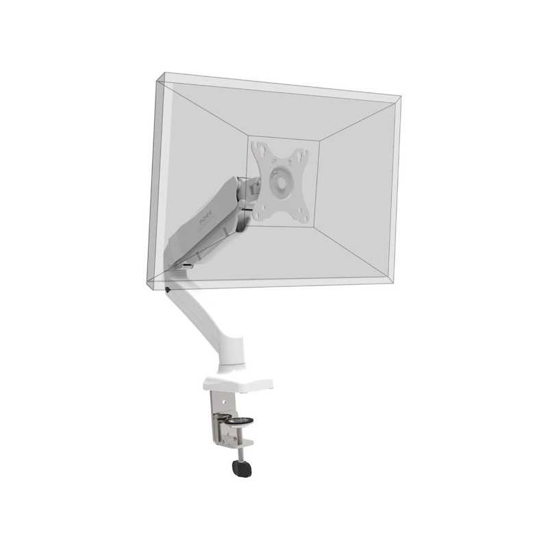 Namizni nosilec PORT za monitor, do 32", bel