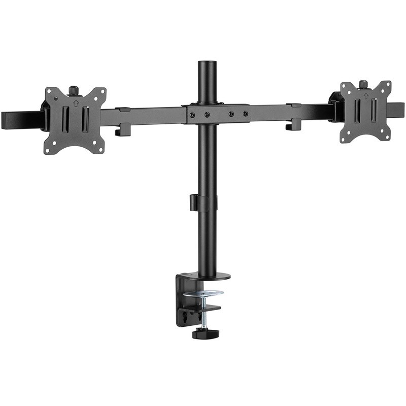 Namizni nosilec za 2 monitorja GOOBAY FIX, 17"–32", do 9 kg