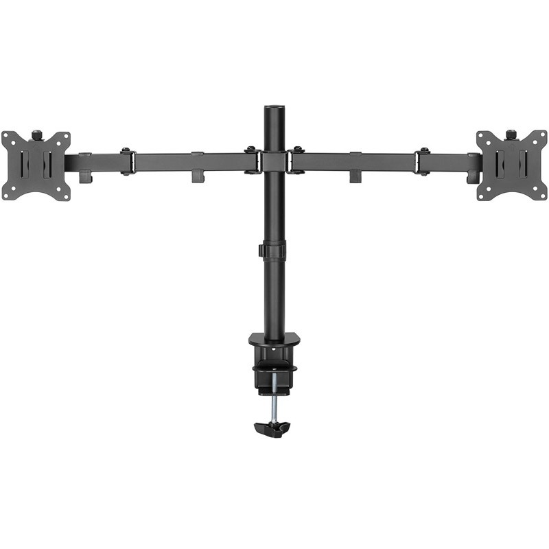 Namizni nosilec za 2 monitorja GOOBAY FLEX, 17"–32", do 9 kg