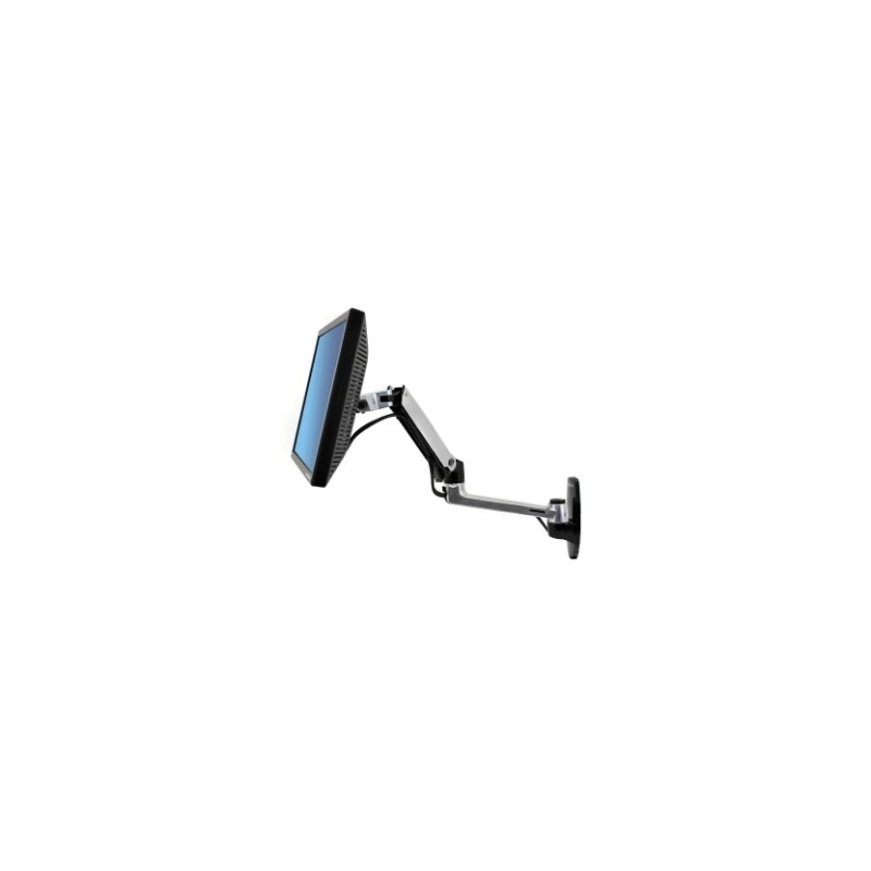 Stenski nosilec Ergotron LX Wall Mount LCD Arm (poliran aluminij)