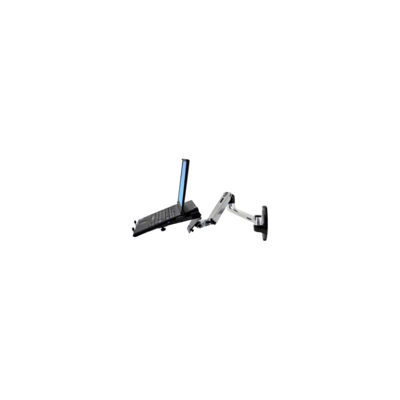 Stenski nosilec Ergotron LX Wall Mount LCD Arm (poliran aluminij)