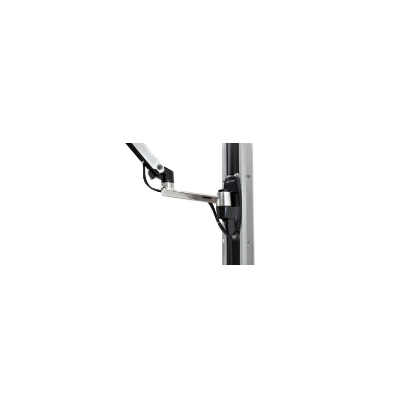 Stenski nosilec Ergotron LX Wall Mount LCD Arm (poliran aluminij)