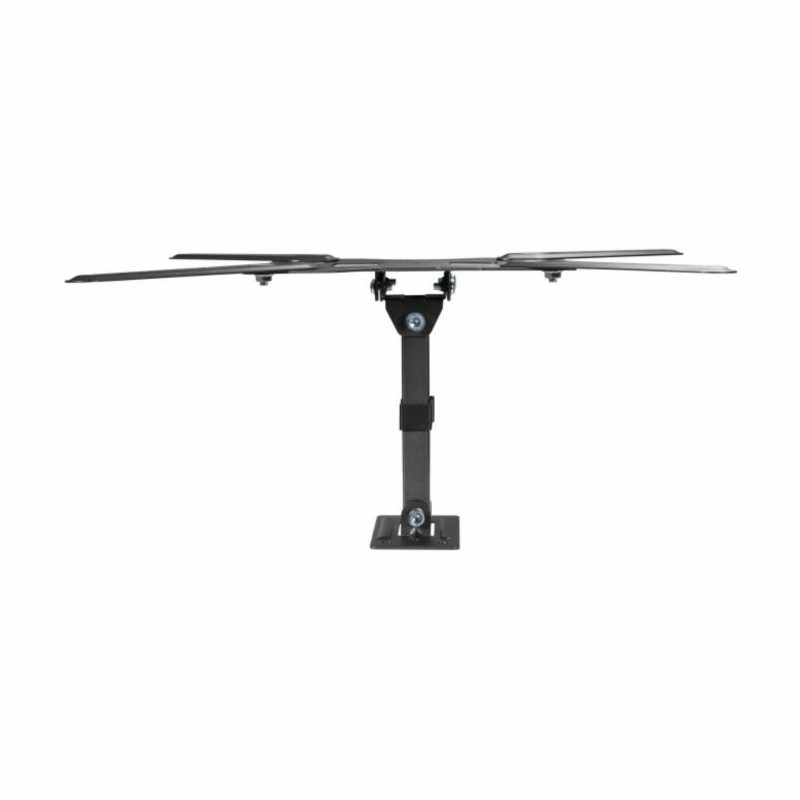 Stenski nosilec za TV / monitor SBOX LCD-441, črn