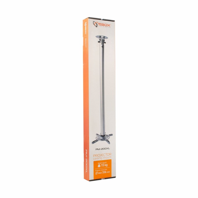 Stropni nosilec za projektor PM-200XL SBOX srebrn