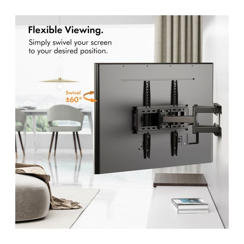 Pregiben TV stenski nosilec 23-56 do 45kg, VonHaus 05/060