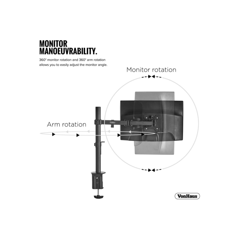 Namizni nosilec za monitor VonHaus 05/115