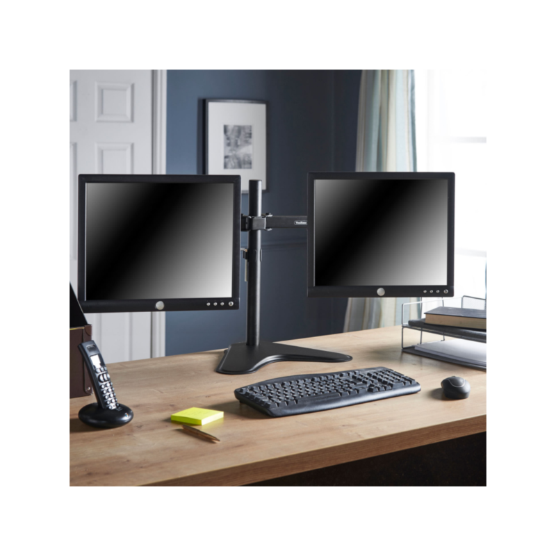 Dvojni namizni nosilec za monitor VonHaus 05/117