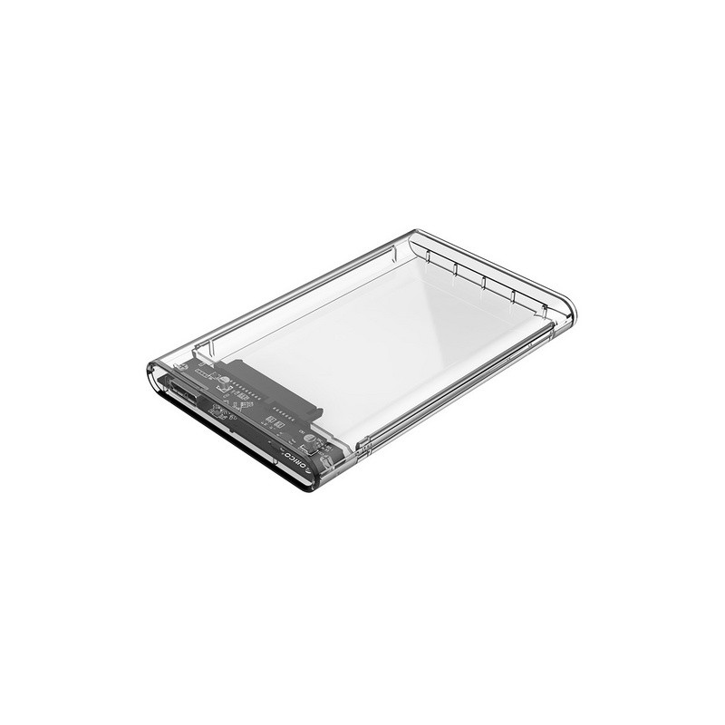 Zunanje ohišje za HDD/SSD 2,5 USB 3.0 UASP SATA3, prozorno, ORICO 2139U3