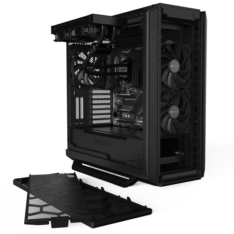 Ohišje BE QUIET! SILENT BASE 802 WINDOW (BGW39) midiATX, črno