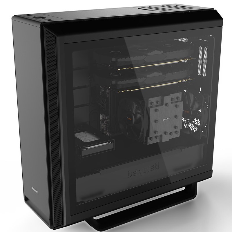 Ohišje BE QUIET! SILENT BASE 802 WINDOW (BGW39) midiATX, črno