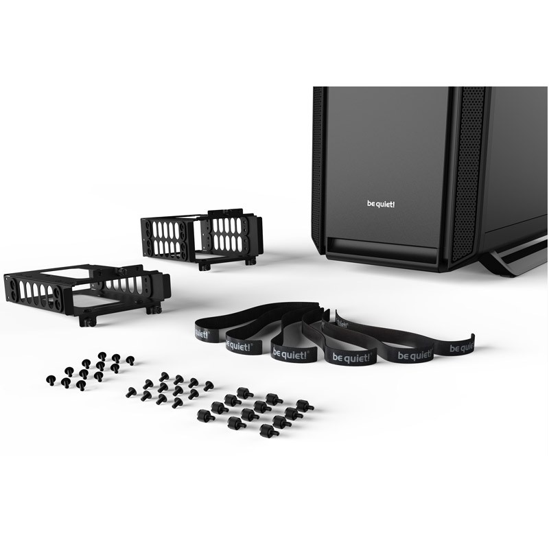 Ohišje BE QUIET! SILENT BASE 802 WINDOW (BGW39) midiATX, črno