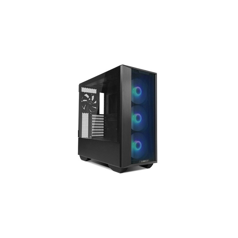 Ohišje ATX Lian Li LANCOOL III Mesh RGB Midi-Tower, kaljeno steklo, črno