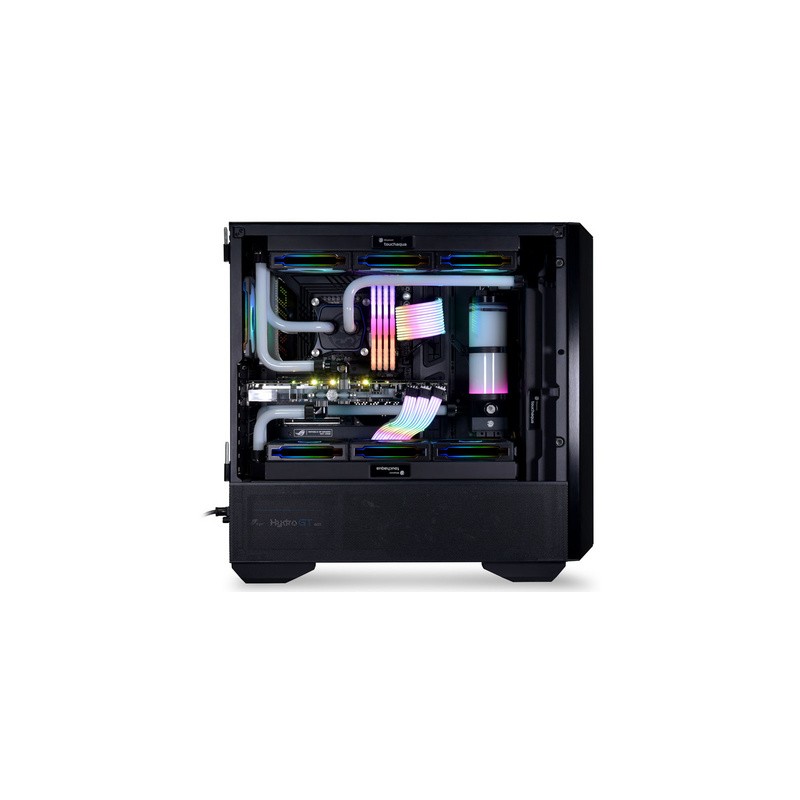 Ohišje ATX Lian Li LANCOOL III Mesh RGB Midi-Tower, kaljeno steklo, črno