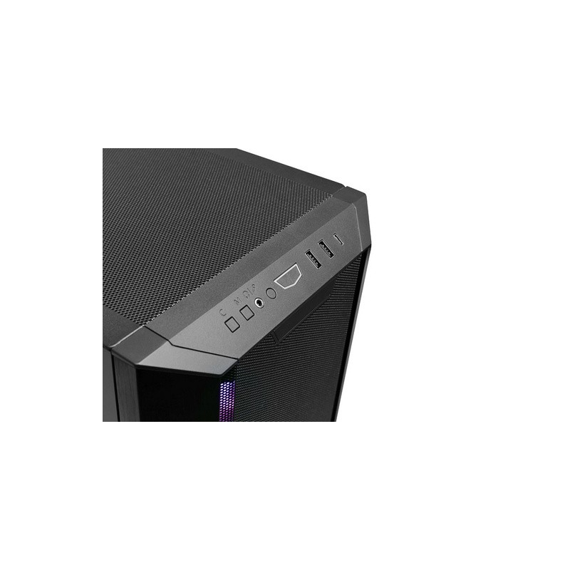 Ohišje ATX Lian Li LANCOOL III Mesh RGB Midi-Tower, kaljeno steklo, črno