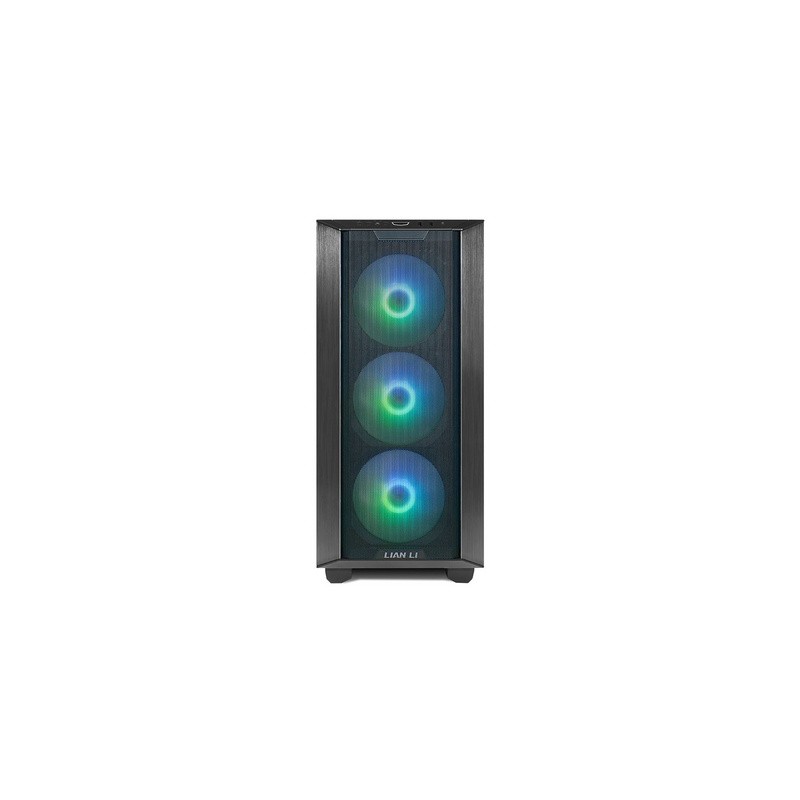 Ohišje ATX Lian Li LANCOOL III Mesh RGB Midi-Tower, kaljeno steklo, črno