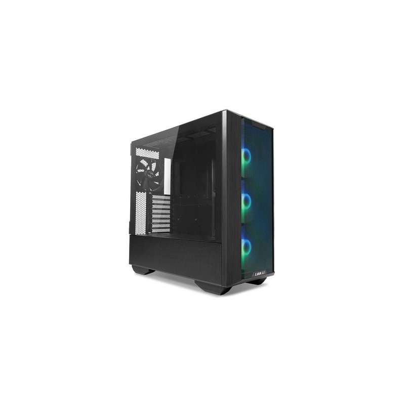Ohišje ATX Lian Li LANCOOL III Mesh RGB Midi-Tower, kaljeno steklo, črno