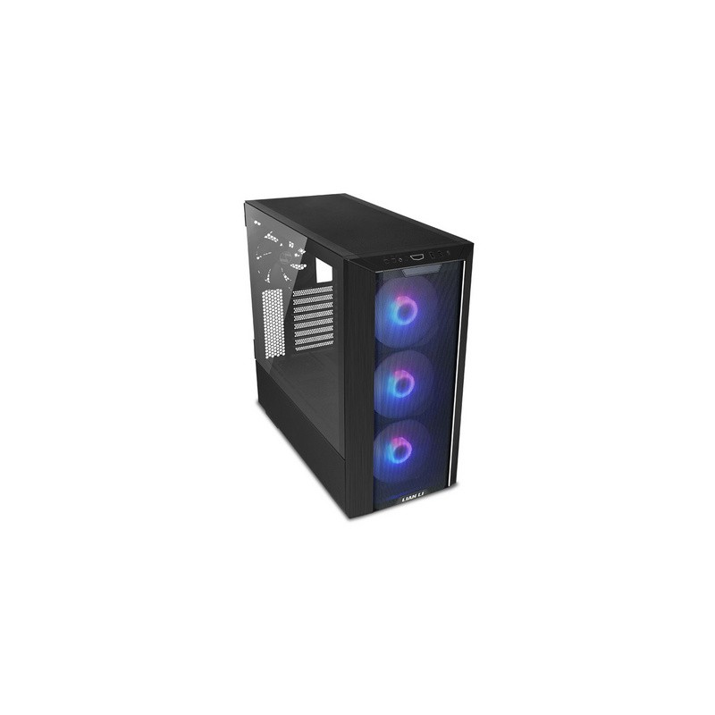 Ohišje ATX Lian Li LANCOOL III Mesh RGB Midi-Tower, kaljeno steklo, črno