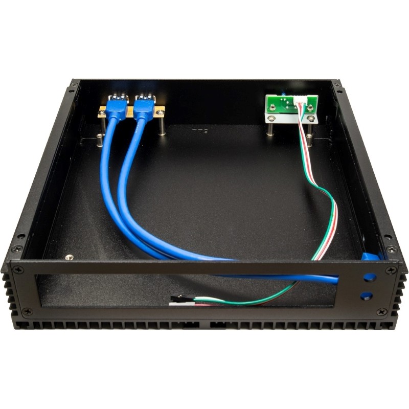 Ohišje INTER-TECH Mini ITX IP-40, črno