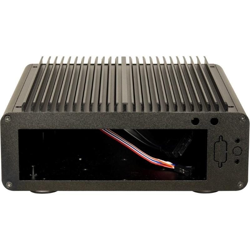 Ohišje INTER-TECH Mini ITX IP-60, z napajalnikom, črno