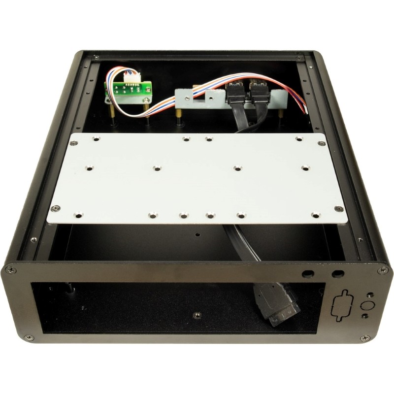 Ohišje INTER-TECH Mini ITX IP-60, z napajalnikom, črno