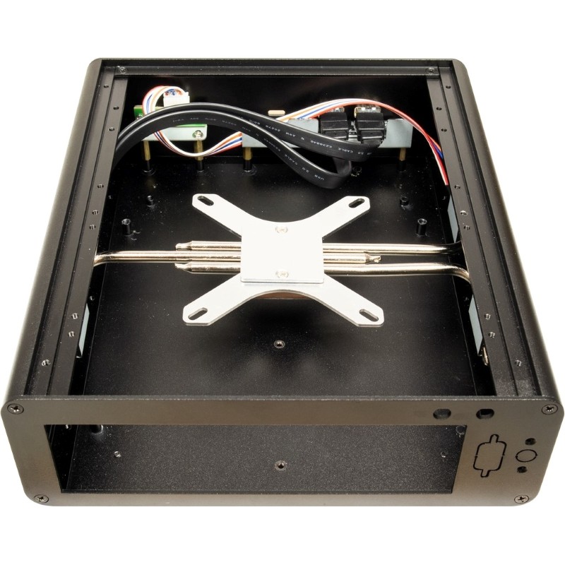 Ohišje INTER-TECH Mini ITX IP-60, z napajalnikom, črno